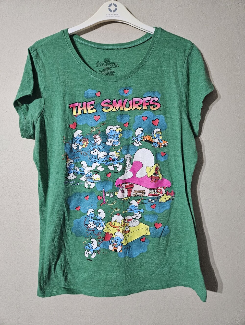 The Smurfs Juniors Tshirt XXL